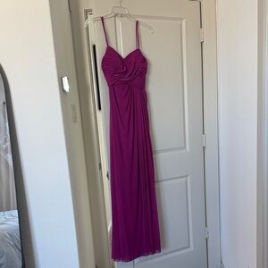 Hailey Logan Fuchsia Maxi Dress